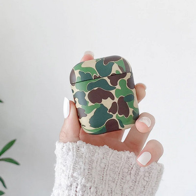 Θήκες ακουστικών Army Camouflage για AirPods 1 2 Pro Case Σκληρός υπολογιστής Cute Camo Headset Charging Box Αξεσουάρ για Air Pods 3