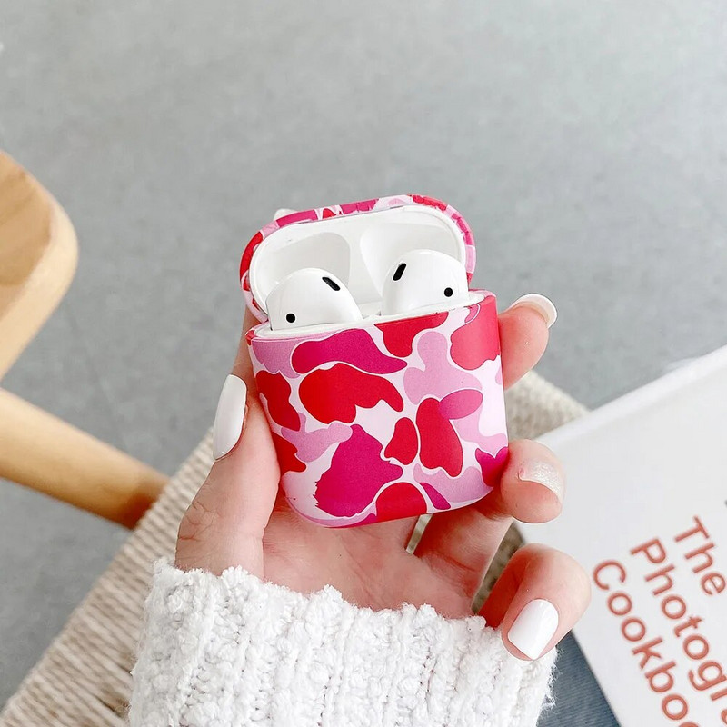 Θήκες ακουστικών Army Camouflage για AirPods 1 2 Pro Case Σκληρός υπολογιστής Cute Camo Headset Charging Box Αξεσουάρ για Air Pods 3