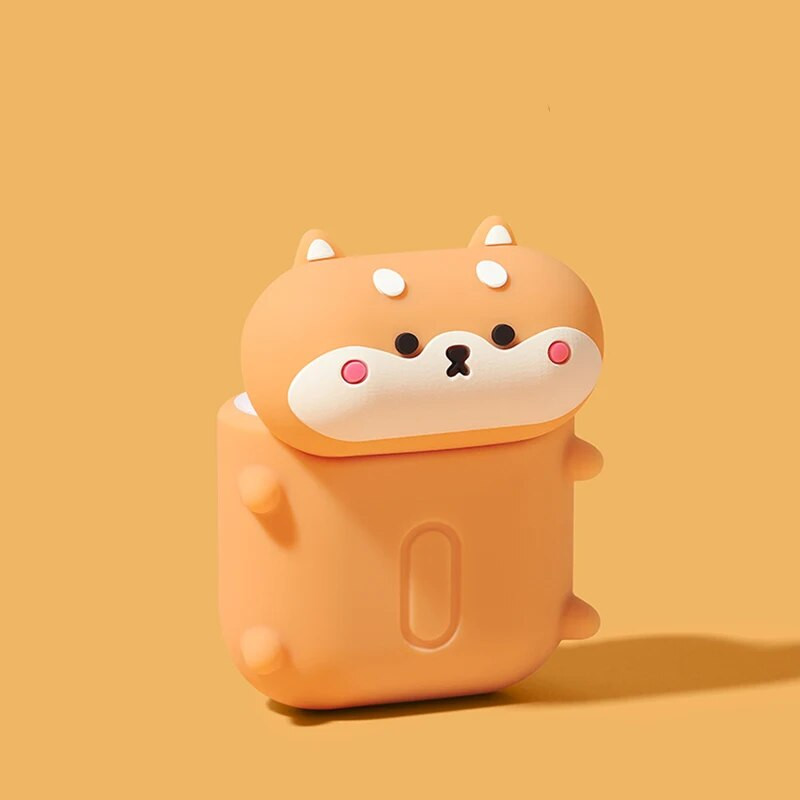 Crtana futrola Corgi Dog za Airpods 1 2 Silikonska futrola za slušalice Bluetooth bežična zaštitna kutija za AirPods Pro 3 Shell Comfort