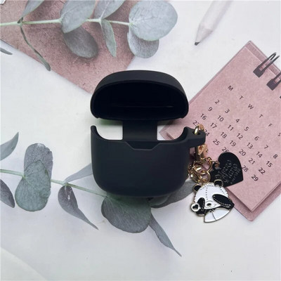 Husă drăguță de protecție pentru căști din silicon pentru husă JBL Tune Flex, rezistentă la șocuri, carcasă lavabilă, manșon din silicon anti praf