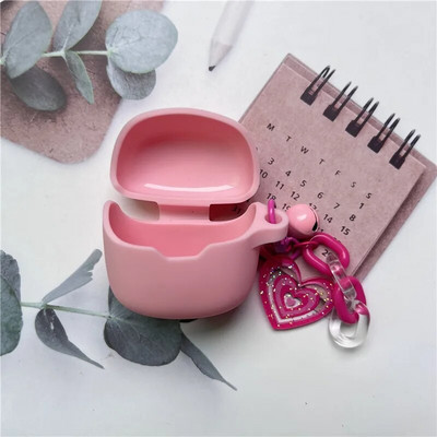 Husă drăguță de protecție pentru căști din silicon pentru husă JBL Tune Flex, rezistentă la șocuri, carcasă lavabilă, manșon din silicon anti praf