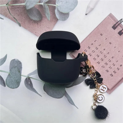 Husă drăguță de protecție pentru căști din silicon pentru husă JBL Tune Flex, rezistentă la șocuri, carcasă lavabilă, manșon din silicon anti praf