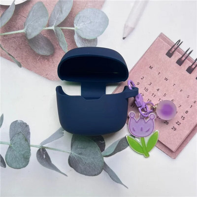 Husă drăguță de protecție pentru căști din silicon pentru husă JBL Tune Flex, rezistentă la șocuri, carcasă lavabilă, manșon din silicon anti praf