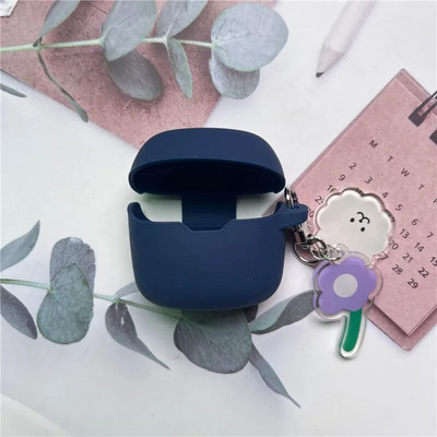 Husă drăguță de protecție pentru căști din silicon pentru husă JBL Tune Flex, rezistentă la șocuri, carcasă lavabilă, manșon din silicon anti praf