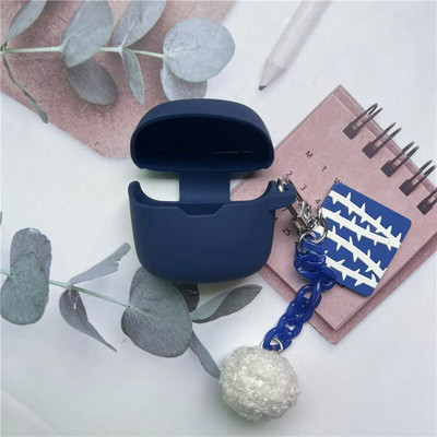 Husă drăguță de protecție pentru căști din silicon pentru husă JBL Tune Flex, rezistentă la șocuri, carcasă lavabilă, manșon din silicon anti praf