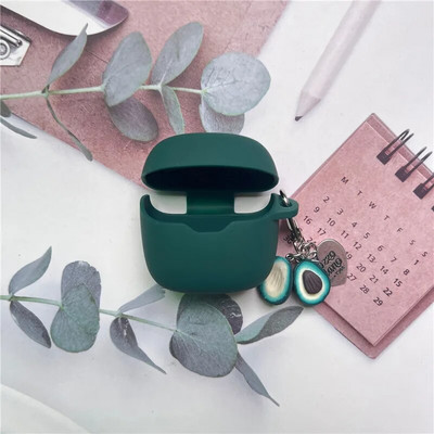 Husă drăguță de protecție pentru căști din silicon pentru husă JBL Tune Flex, rezistentă la șocuri, carcasă lavabilă, manșon din silicon anti praf