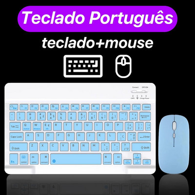 Πληκτρολόγιο Bluetooth για IOS Android Ασύρματο πληκτρολόγιο Windows για Apple Samsung Lenovo Xiaomi Tablet Phone για iPad Πληκτρολόγιο