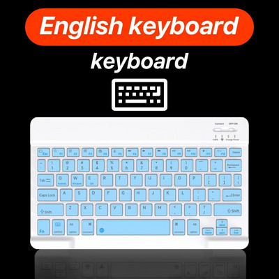 Πληκτρολόγιο Bluetooth για IOS Android Ασύρματο πληκτρολόγιο Windows για Apple Samsung Lenovo Xiaomi Tablet Phone για iPad Πληκτρολόγιο