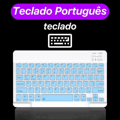 Πληκτρολόγιο Bluetooth για IOS Android Ασύρματο πληκτρολόγιο Windows για Apple Samsung Lenovo Xiaomi Tablet Phone για iPad Πληκτρολόγιο