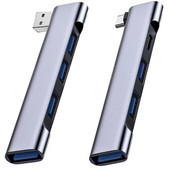 4-ühes USB-C jaotur Universaalne USB 3.0 dokkimisjaam PD kiire jaoturi OTG-adapter sülearvuti tarviku jaoks