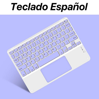 Tastatură și mouse fără fir cu touchpad pentru iOS Android Windows tabletă ultra-subțire Teclado pentru Xiaomi Huawei Apple Samsung
