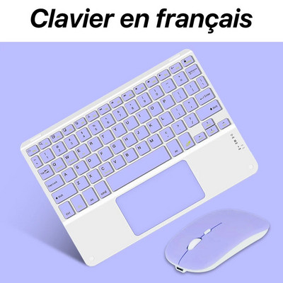 Tastatură și mouse fără fir cu touchpad pentru iOS Android Windows tabletă ultra-subțire Teclado pentru Xiaomi Huawei Apple Samsung