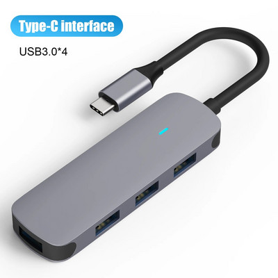 USB 3.0 4-pordiline jaotur OTG-adapter 5Gpbs kiire USB 3.0 2.0 jaotur Lenovo Xiaomi Macbook Pro Air PC arvutitarvikute jaoks