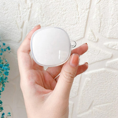 JBL W300TWSE austiņu korpusam Tulpju ziedu un atslēgu piekariņa caurspīdīgs silikona vāciņš JBL WAVE FLEX austiņu kastītei