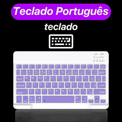 CASEPOKE Mini Bluetooth-klaviatuur ja -hiir iPadile iPhone`i tarvikud Juhtmeta klaviatuur iOS-i jaoks Android Windows-tahveltelefon