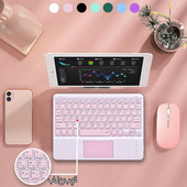Tastatură arabă Trackpad pentru ipad 10.2 10.5 11 10.9 Lenovo P11 Pro M10 Plus 10.6 10.3 10.1 Samsung Tab S9 S8 S7 S6 A9+ A8 A7