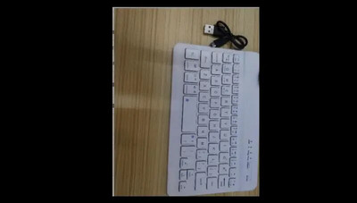 Πληκτρολόγιο ασύρματου πληκτρολογίου Αθόρυβα πλήκτρα 3.0 Scissor Type Keyboard 3.0-4.2v Micro Interface