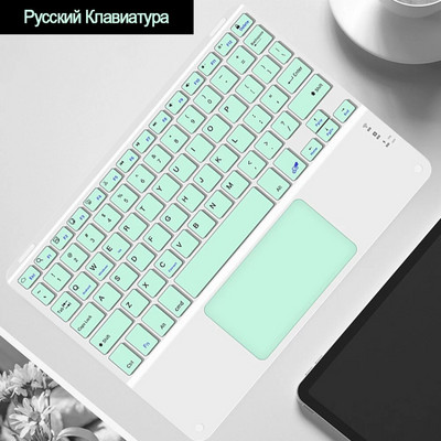 Tastatură și mouse fără fir cu touchpad pentru Huawei Apple Samsung Baterie mare reîncărcabilă pentru sistem iOS Android Windows