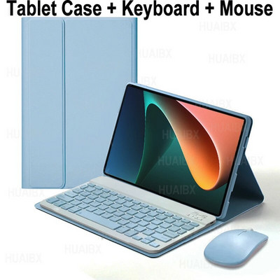 Για θήκη Xiaomi Mi Pad 5 11 ιντσών με πληκτρολόγιο, αποσπώμενο πληκτρολόγιο Bluetooth για κάλυμμα tablet Xiaomi Mi Pad 5 Pro