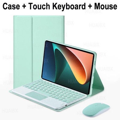 Για θήκη Xiaomi Mi Pad 5 11 ιντσών με πληκτρολόγιο, αποσπώμενο πληκτρολόγιο Bluetooth για κάλυμμα tablet Xiaomi Mi Pad 5 Pro
