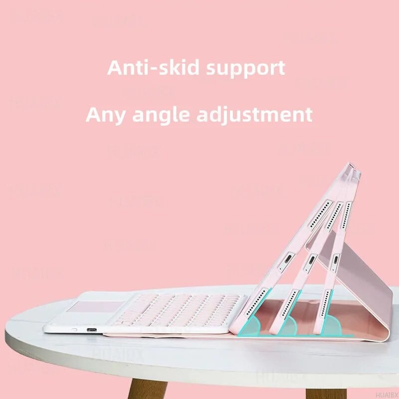 Skirta Xiaomi Mi Pad 5 11 colių dėklui su klaviatūra, nuimama Bluetooth klaviatūra, skirta Xiaomi Mi Pad 5 Pro planšetinio kompiuterio dangteliu