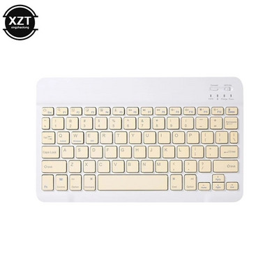 Krievu bezvadu Bluetooth tastatūra iPad Touch ārējā tastatūra Bezvadu Bluetooth tastatūra birojam tālruņa planšetdatoram