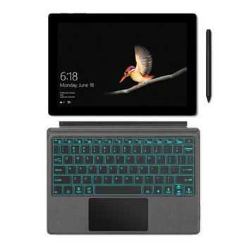 Клавиатура с магнитна подсветка AJIUYU за Microsoft Surface Go 3 1 2 Tablet PC Go3 Go2 Go1 10.1 10.5 инчов капак на клавиатурата за компютър