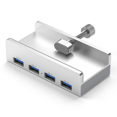 Suport pentru telefon HUB USB tip C 3.0 din aluminiu SD TF Cititor de carduri de memorie Micro USB Încărcător pentru telefon Adaptor de curent continuu Dock extins multiplu