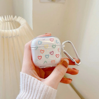 Θήκη για τουλίπα λουλουδιών Για air pro 4 /Mini Pro 4 /mini pro5 Θήκη Colorful Protect Silicone Earphone Cover MINI Pro4 TWS case fundas