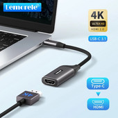 Lemorele L11 USB Hub USB C na HDMI 4k@30hz Display Adapter za MacBook Pro Air iPad Pro Samsung Galaxy S21 S20 USB-C HDMI Adapte