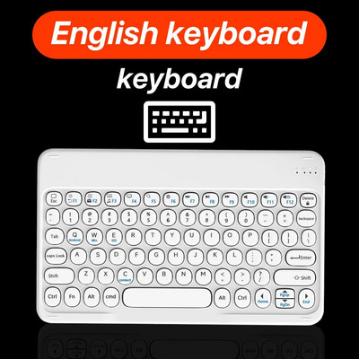 CASEPOKE iPadile Juhtmeta ümmargused klahvid Klaviatuur Xiaomi jaoks Samsung Google Android iOS Windows Silent klaviatuuri ja hiire komplekt