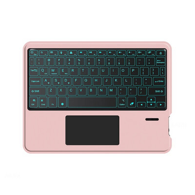 Πληκτρολόγιο AJIUYU Touchpad Backlight Ασύρματο Bluetooth για iPad Samsung Lenovo Xiaomi Surface Laptop Tablet Phone ios Android Win