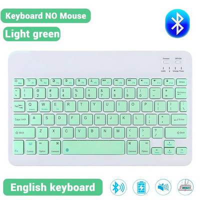 EMTRA bezvadu tastatūra Bluetooth tastatūra un pele iPad Air 5 Pro 12.9 Tecaldo Bluetooth Xiaomi Samsung iPad tastatūrai