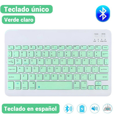 EMTRA bezvadu tastatūra Bluetooth tastatūra un pele iPad Air 5 Pro 12.9 Tecaldo Bluetooth Xiaomi Samsung iPad tastatūrai