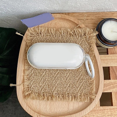 Za Sony WF-C500 torbica Modni cvijet tratinčice TPU prozirna silikonska maska za Bluetooth slušalice s poklopcem za ključeve