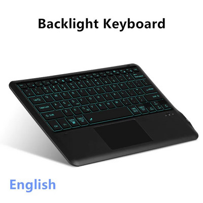 HUWEI iPadi telefoni klaviatuurile Taustvalgustusega juhtmeta klaviatuur Bluetooth Samsung Huawei iPad Surface Lenovo 12,3–12,9-tollise tahvelarvuti jaoks