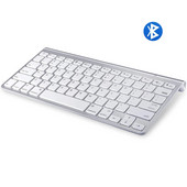Tastatură Bluetooth în stil Apple ultra subțire Tastatură fără fir cu zgomot redus Tastatură compactă pentru IOS Windows Android