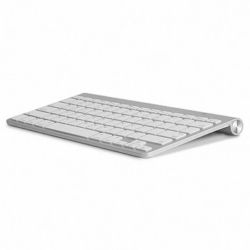 Ултратънка Bluetooth клавиатура в стил Apple с нисък шум Безжична клавиатура Компактна клавиатура за IOS Windows Android