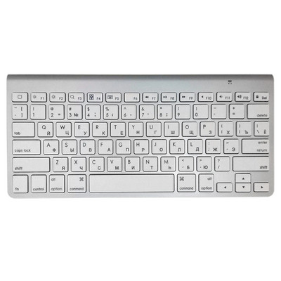 Tastatură Bluetooth în stil Apple ultra subțire Tastatură fără fir cu zgomot redus Tastatură compactă pentru IOS Windows Android