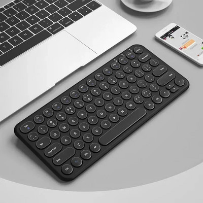 Noua tastatură pentru desktop mini laptop cu fir Girl Mute Super drăguț portabil Noua axă optică USB extern