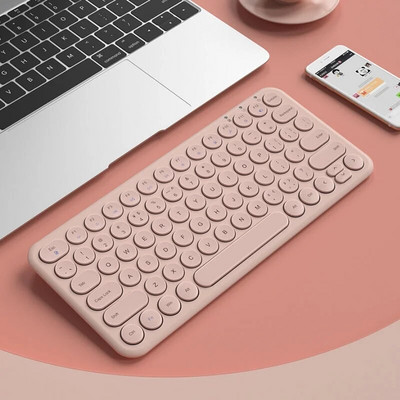 Noua tastatură pentru desktop mini laptop cu fir Girl Mute Super drăguț portabil Noua axă optică USB extern