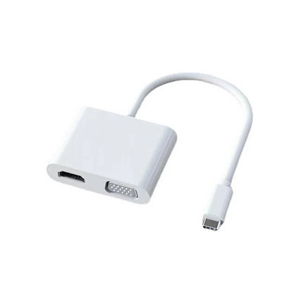 4K 30Hz Tip C la HDMI compatibil USB C la HDMI Adaptor VGA PD Convertor USB 3.0 HUB Dock pentru Macbook Samsung S20 Xiaomi Huawei