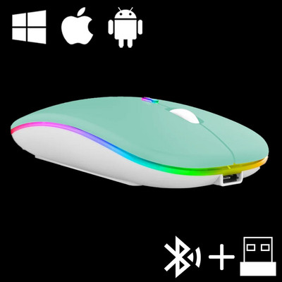 Tastatură portabilă ultra-subțire pentru tabletă cu iluminare din spate Bluetooth Teclado fără fir pentru sistem iOS Android Windows 10 inchi pentru telefon iPad