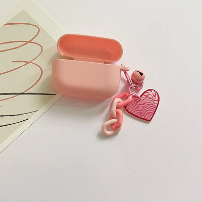 Pentru Sony Ambie AM-TW01 Husă Cute Bear/Love Heart Flower Keychain Husă căști pentru husă ambie Husă silicon TPU pentru căști