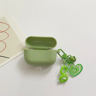 Pentru Sony Ambie AM-TW01 Husă Cute Bear/Love Heart Flower Keychain Husă căști pentru husă ambie Husă silicon TPU pentru căști