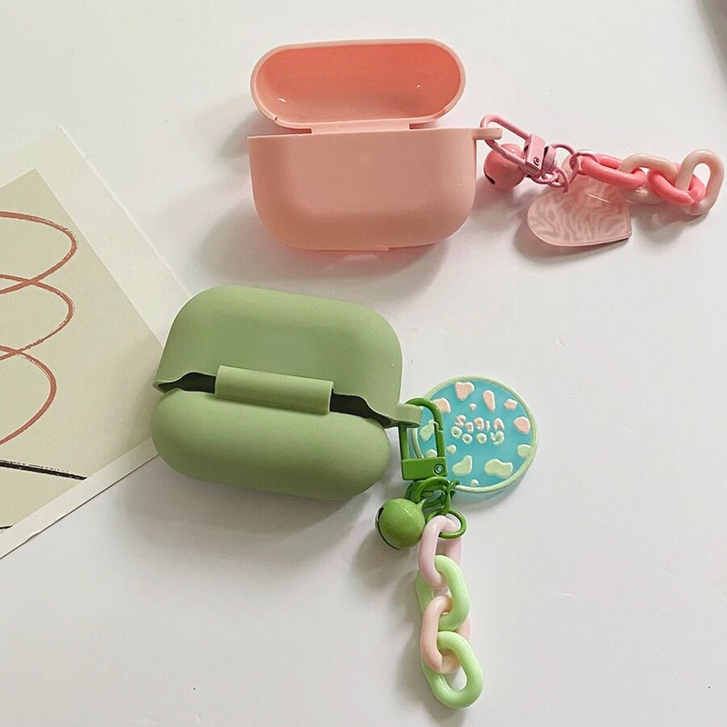 Sony Ambie AM-TW01 ümbrisele Cute Bear / Love Heart Flower võtmehoidja kõrvaklappide kate ambie kaane jaoks Silikoonist TPU kõrvaklappide ümbris