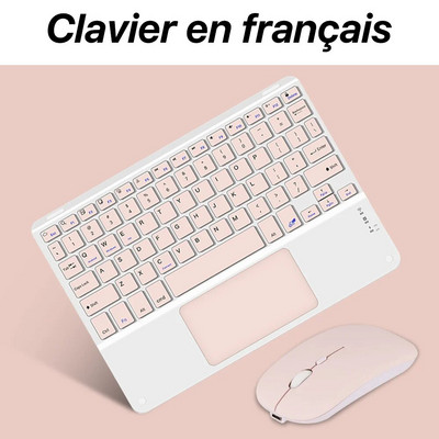 Tastatură și mouse Bluetooth cu touchpad de 10 inci pentru tableta Apple Samsung Huawei Xiaomi Teclado pentru telefonul mobil iPad Pro Mini