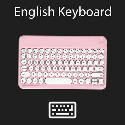 Tastatură și mouse Bluetooth pentru iOS Android Sistem Windows Tabletă portabilă reîncărcabilă Teclado pentru iPad MatePad Telefon mobil