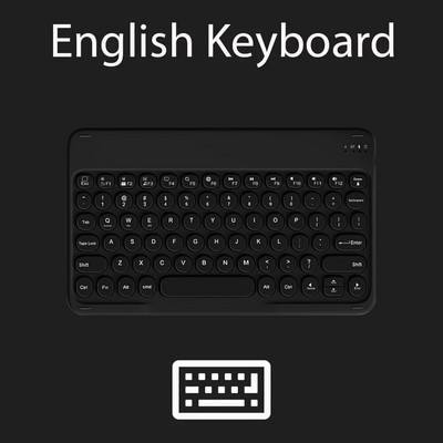 Tastatură și mouse Bluetooth pentru iOS Android Sistem Windows Tabletă portabilă reîncărcabilă Teclado pentru iPad MatePad Telefon mobil