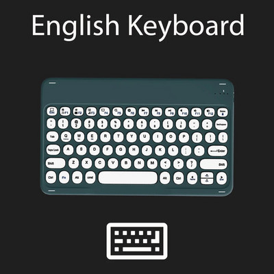 Tastatură și mouse Bluetooth pentru iOS Android Sistem Windows Tabletă portabilă reîncărcabilă Teclado pentru iPad MatePad Telefon mobil
